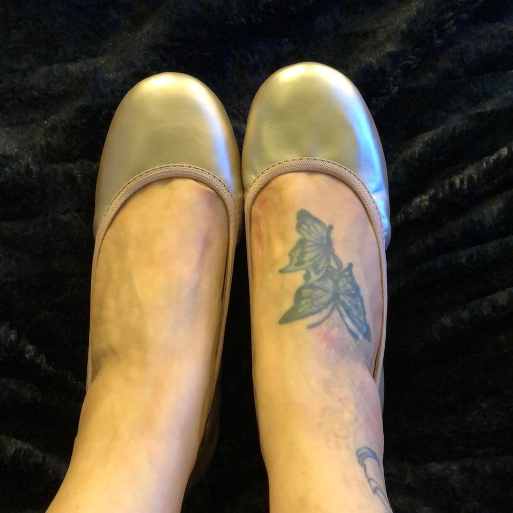 Butterfly Twists “Folding Ballerinas” Shoes NWOT